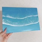 海のアート、レジンアート、海のレジンアートです
