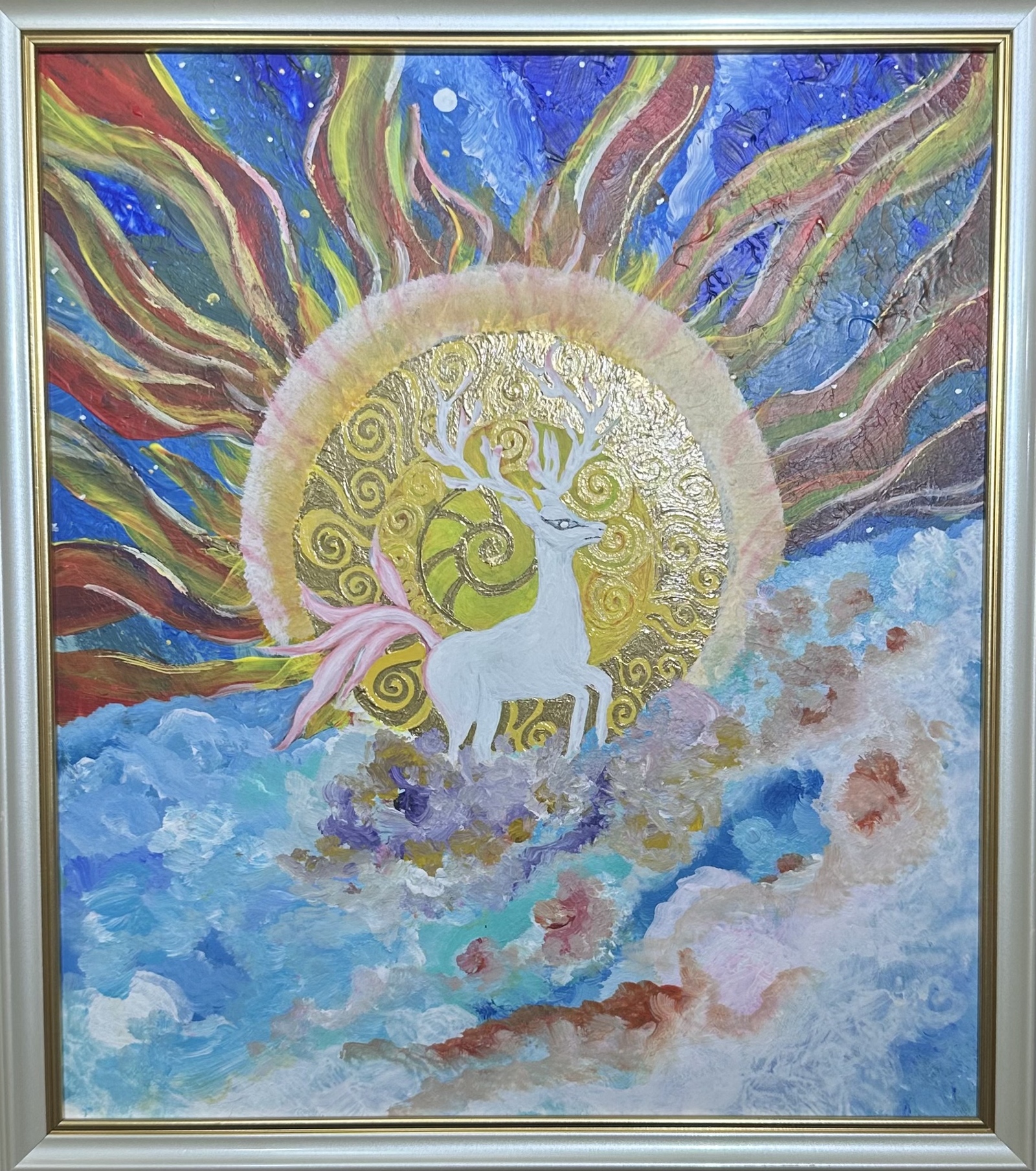 原画no.21 九天之上　白鹿no.2
