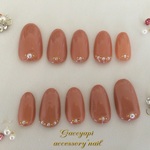 pinkpearlnail　送料無料    ピンク ベージュ ネイル
