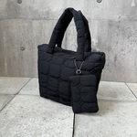 ミニポーチ付きキルティングバッグ ミニバッグ サブバッグ 秋冬 AW