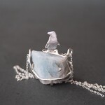 iceberg  　アクアマリン原石のシルバーネックレス silver925 ◼pivo◼2086