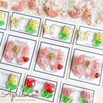 春のブローチ3点セット🌸🌷🦋