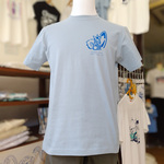 半袖Tシャツ　ちょい悪ワンコ　ワンポイント