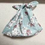 あずま袋　桜（水色）