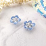ネモフィラ　シンプルVer　ピアス　イヤリング