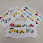 送料込み♪雑巾　車柄3種　