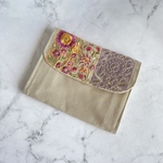 インド刺繍リボンのマルチポーチ♡