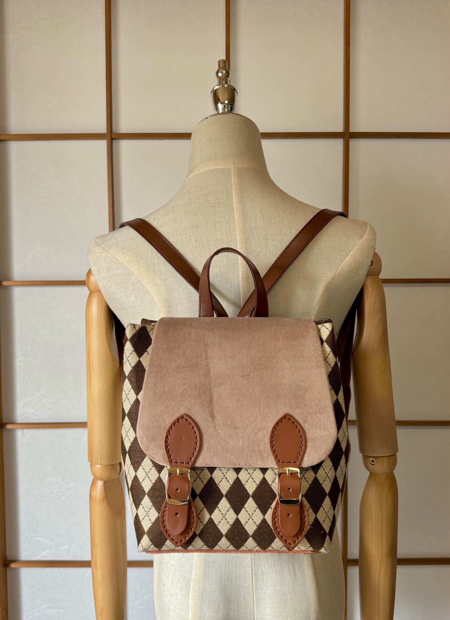 ハンドメイド】 がま口リュック - COCO-HANACO'S GALLERY | minne
