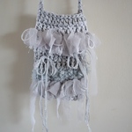 【500円OFF】crochet  pochette ハンドニットポシェット 007