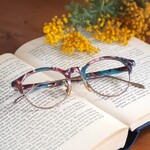 アンティーク風フレーム ｜マーブル｜近視用・乱視用・老眼鏡・遠近両用・サングラスとして作成OK