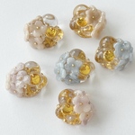 【送料無料】新色追加！hydrangea clear resin accessory            