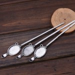 ミール皿付き　かんざし　パーツ 3本セット