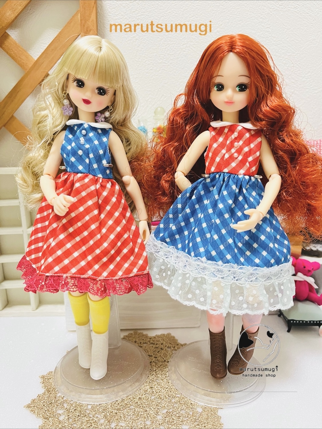 3842 みけねこ　リカちゃん　服　ハンドメイド 3842 みけねこ様専用 リカちゃん 服 ハンドメイド - メルカリ