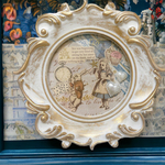 アリスコラージュ♡  一点物　ハンドメイド　額付き　プリンセス　　　アート　　　インテリア　