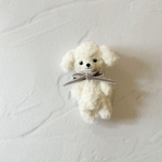 あみぐるみ　小さなトイプードル