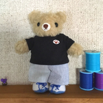 黒Tシャツのくま太くん