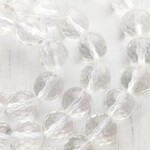 【10mm 4個】水晶　128面カット　ラウンドカット