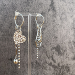 heart フープピアス