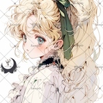 【B371】teatea.オリジナル 人物ステッカー