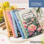 D286★四季有花★素材紙6種類セット★コラージュに★