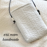 ヌビバック　インド刺繍リボン　サコッシュ　ショルダーポーチ　マザーズバック　NUBI スマホショルダー　韓国バック　ヌビ