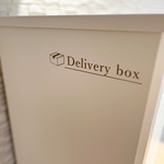 Delivery box ＊宅配ボックス英語バージョン 転写シール 配達シール 宅配BOX 耐水ステッカー おしゃれ かわいい シンプル