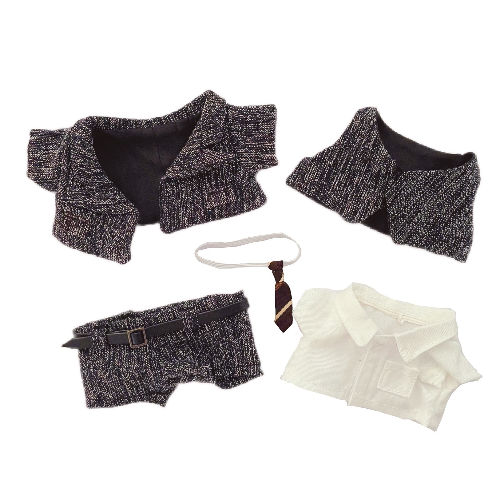 15cmぬいぐるみ用 着せ替え服 ぬい服 コスチューム スーツ 5点セット 5