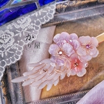 夢みるふたりの翼のヘアクリップ（hair ornaments of wing〜Eden of the mountains〜）