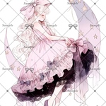 【B43】teatea.オリジナル 人物ステッカー