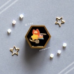 流れ星とたぬきのぽこべえ✩リング