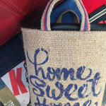 C様 HOME SWEET HOME トラッシュボックスカバーバッグ