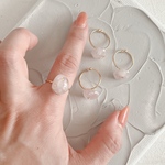 【3月誕生石】アクアマリンring🪼