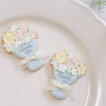 アイシングクッキー　1つ　♡thank you flower Cookie