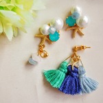 ひみつの人魚姫ピアス＊asase