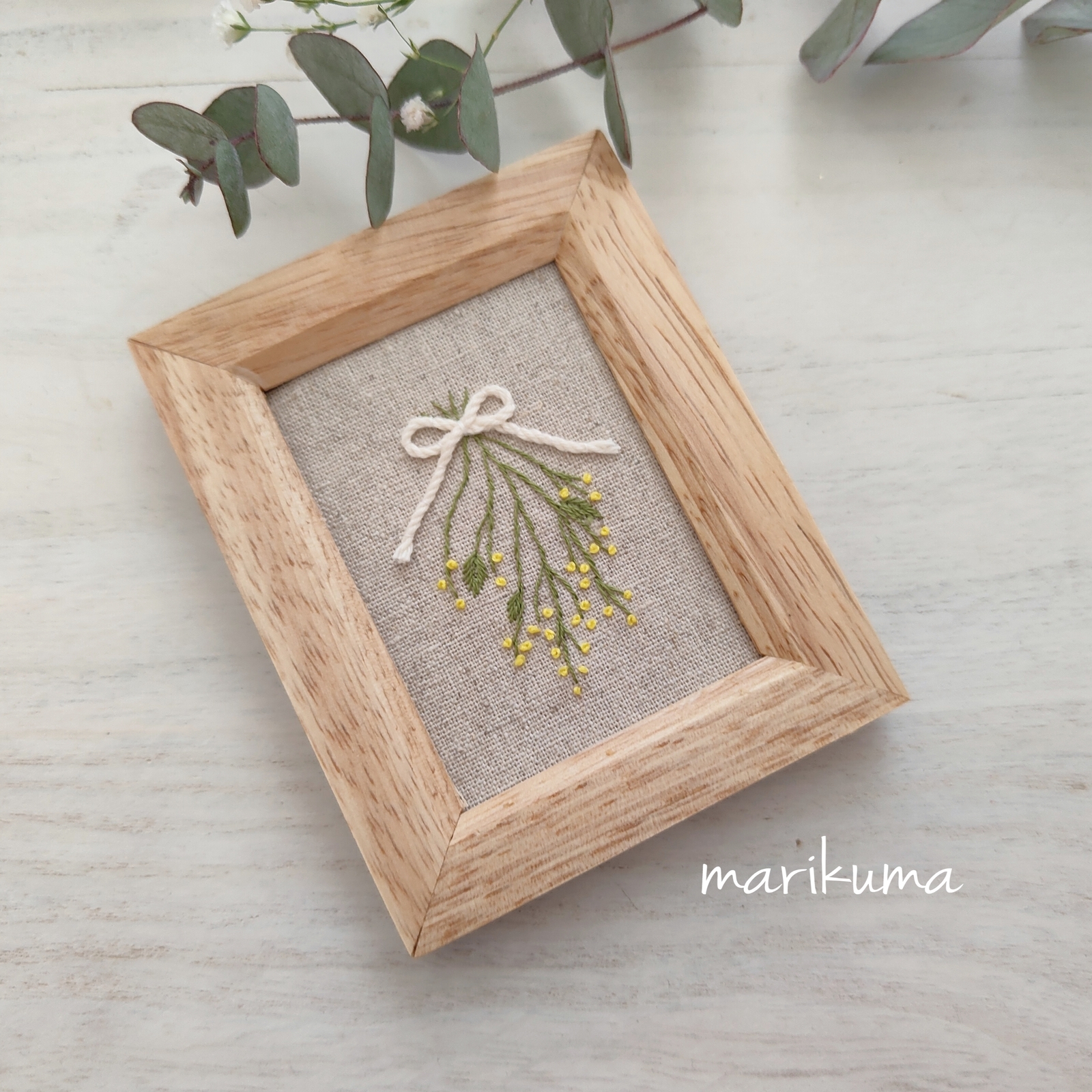 送料無料】camomille刺繍＊アンティーク刺繍枠 - marikuma