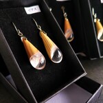新「Cedar Drop」秋田杉　雫　ドロップ　ピアス・イヤリング