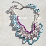 フリルフラワーnecklace