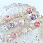 キャンディローズ♡ヘアクリップ　ラベンダー