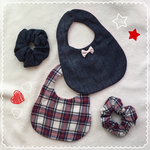 専用 ✩ママとお揃い♡リバーシブルスタイ&シュシュ 2セット＆シュシュ追加 