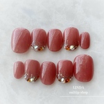 SALE♡現品販売 ラメがけショートネイル
