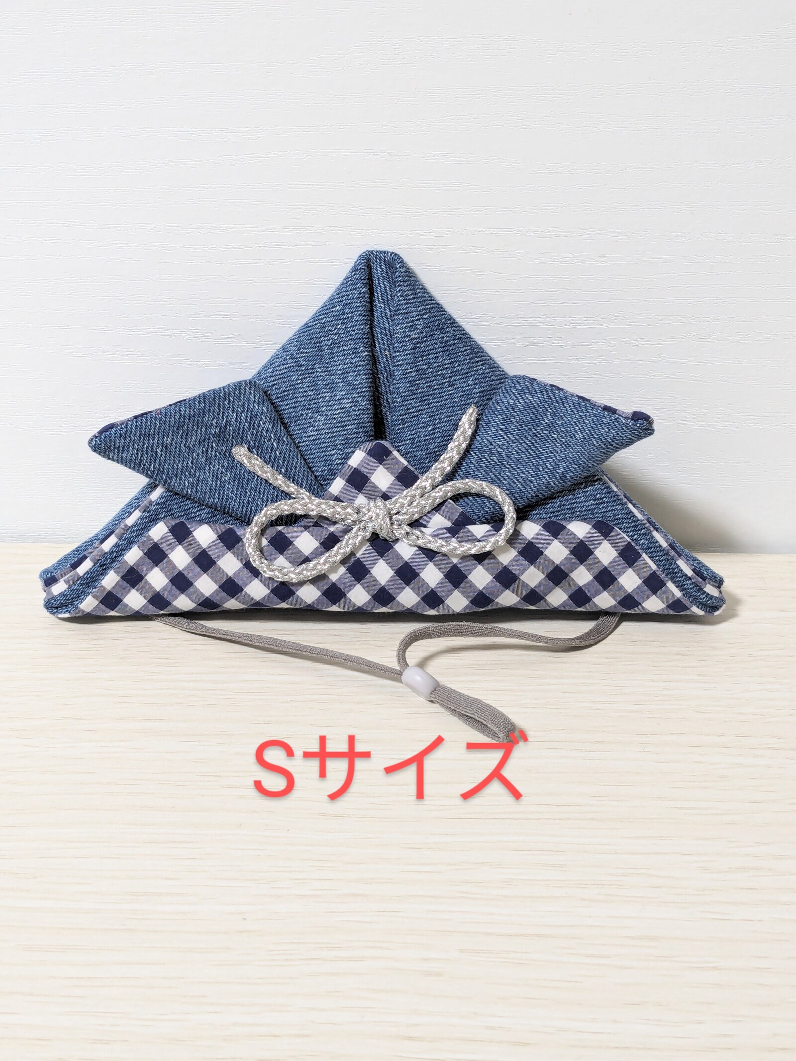 デニムリメイクブランケットマルチカバーオルテガハンドメイド