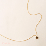 （K14GP）Simple Star neckles＊44.8cm