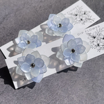 紫陽花-てまりてまり- 💙‎🤍ピアス イヤリング