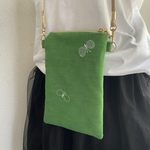 ミナペルホネン chouchoで作成しましたスマホショルダーです