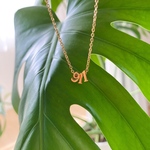Custom number necklace