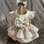 小花のワンピース