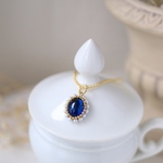 R様専用　ブルーカラーアンバー・パールネックレス　リング