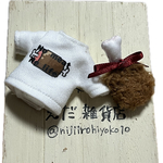 お肉Tシャツとお肉バックセット ねんどろ オビツ用