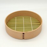 曲げわっぱの蕎麦皿