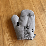 【受注制作】シンプルシックなくらしの鍋つかみ　［刺し子と刺繍］